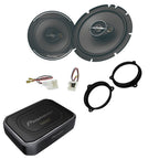 Vauxhall Vivaro 2015 onwards Pioneer TS-A1671F 16.5cm Front Door Speaker TS-WX140DA Amplifiered Subwoofer Upgrade Kit