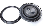 Pioneer TS-A2000LD2 Dual 2-Ohm A-Series 8” Shallow-Mount 700W Subwoofer