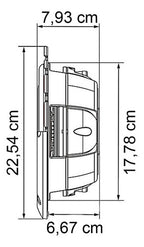 Pioneer TS-A2000LD2 Dual 2-Ohm A-Series 8” Shallow-Mount 700W Subwoofer
