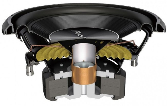 Pioneer TS-A250D4 Twin 10"  25cm Subwoofers 1400W with Twin MDF Bass Box