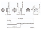 Pioneer TS-A301TW - 20mm Dome Tweeters 450 watts (RMS: 100 watts)