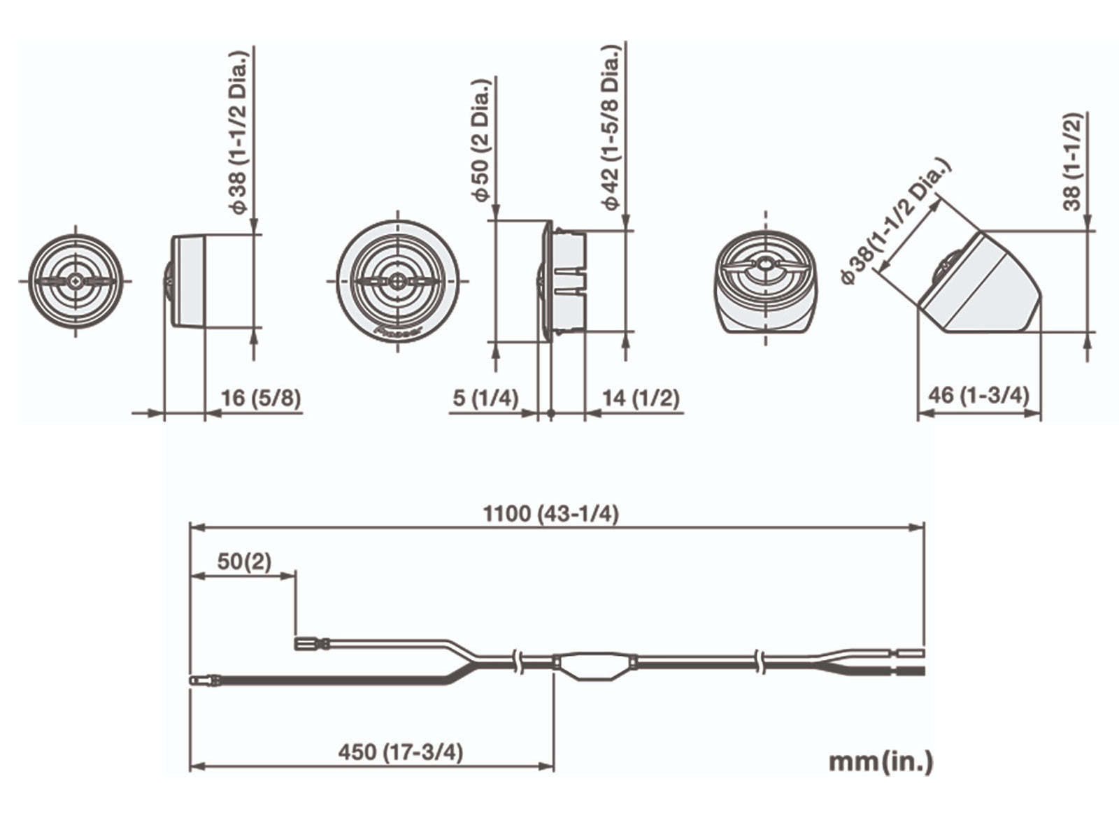 Pioneer TS-A301TW - 20mm Dome Tweeters 450 watts (RMS: 100 watts)