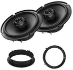 VW Amarok, Beetle, Caddy,  Jetta, Lupo, T-Cross, Golf, Passat, Polo, Scirocco, Tiguan, Touran, T6.1, UP, Passat Pioneer TS-D65F 16.5cm Doors Speakers Upgrade Kit