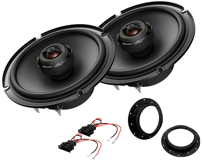 VW Transporter T6 2015 - 2019 Pioneer TS-D65F 16.5cm Doors Speakers Upgrade Kit