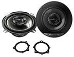 BMW 3, 5 Series X1 X3 X5 Pioneer TS-G1020F 4" 10cm 2-Way Component  Front/Rear Door Speakers Fitting Kit