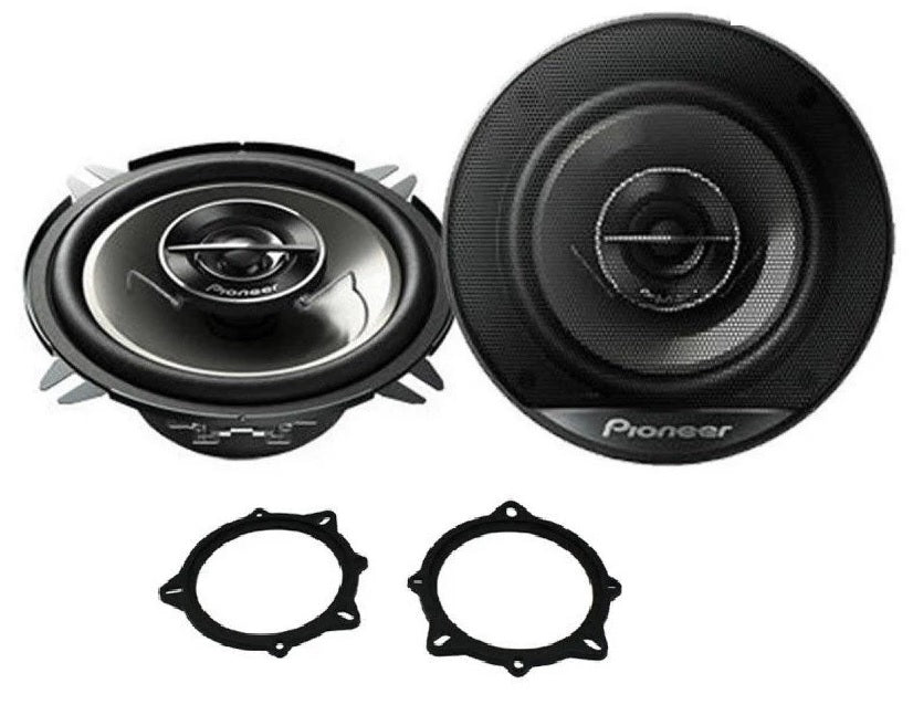 BMW 3, 5 Series X1 X3 X5 Pioneer TS-G1020F 4" 10cm 2-Way Component  Front/Rear Door Speakers Fitting Kit