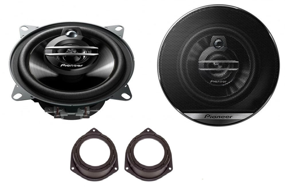 Vauxhall Astra, Corsa Pioneer TSG1030F 10 cm 4" 3-Way Coaxial Rear Door Speakers Upgrade Kit
