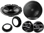VW Caddy, Caravelle,Transporter, Golf, Passat, Sharan, Tiguan, Touran, Multivan, Passat Pioneer TS-G170C 16.5cm Front Doors Speakers Upgrade Kit