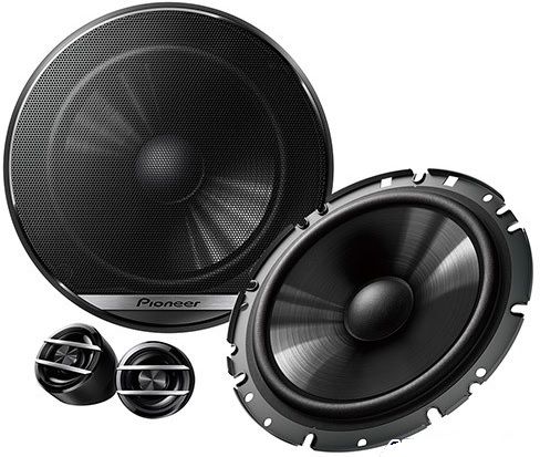 Honda Accord, Civic, Crosstour, CR-Z, Insight, Jazz Pioneer TS-G170C Front Door Car Speakers Upgrade Kit