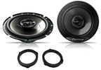 Ford Focus 2004 - 2010 Mondeo 2007 - 2014 Pioneer TS-G1720F Rear Door Speaker Upgrade Kits