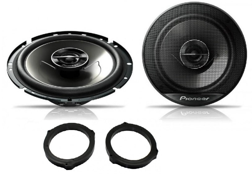Ford Focus 2004 - 2010 Mondeo 2007 - 2014 Pioneer TS-G1720F Rear Door Speaker Upgrade Kits