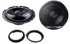 Ford C-Max, Focus, Transit Custom Pioneer TS-G1720F Front or Rear Door Speaker Upgrade Kits