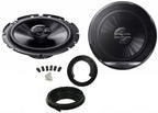 Fiat Sedici 2006 - 2011 Pioneer TS-G1720F 16.5cm Front Doors Speakers Upgrade Kit