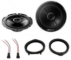 Honda Accord, Civic, Crosstour, CR-Z, Insight, Jazz Pioneer TS-G1720F Front Door Car Speakers w/ Harness Upgrade Kit