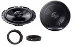 Skoda Fabia, Octavia, Rapid, Superb Pioneer TS-G1720F 16.5cm Front Door Car Speakers Upgrade Kit