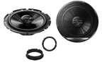 Seat Altea, Arosa, Ibiza, Leon, Mii Pioneer TS-G1720F 16.5cm Front or Rear Door Car Speakers Upgrade Kit