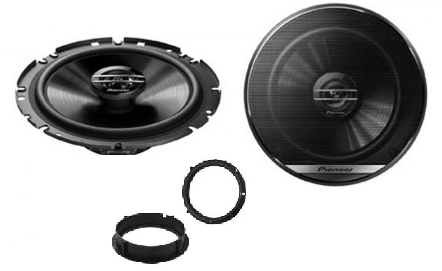 Seat Altea, Arosa, Ibiza, Leon, Mii Pioneer TS-G1720F 16.5cm Front or Rear Door Car Speakers Upgrade Kit