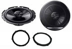 Toyota Aygo 2005 onwards Pioneer TS-G1720F Front Door Speakers Upgrade Kit