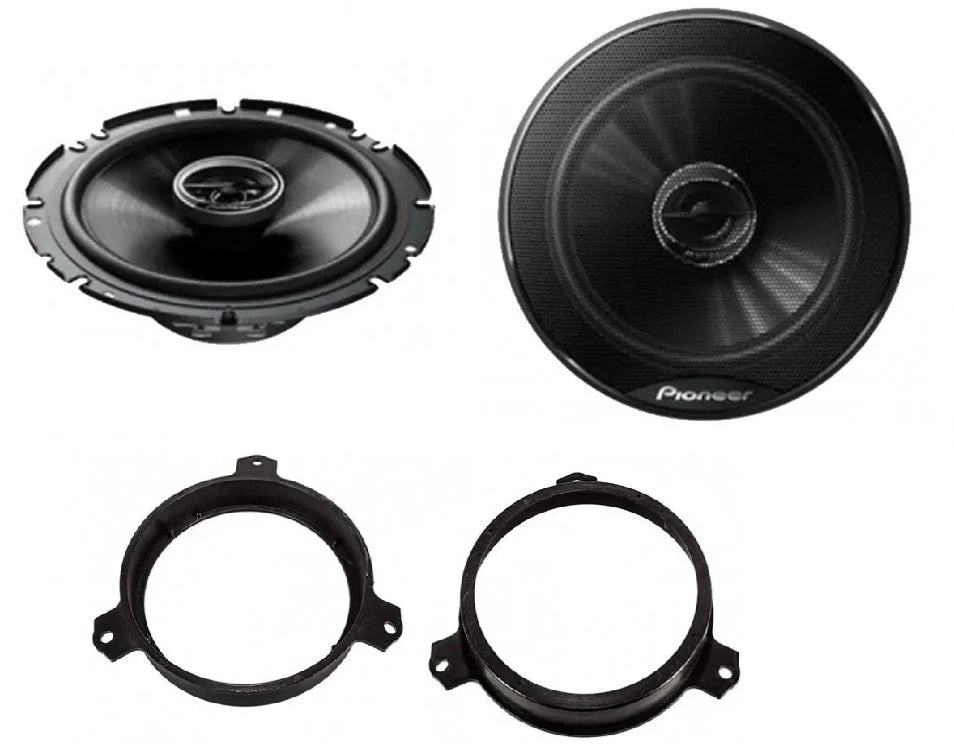 Toyota Aygo, Corolla, RAV4, Yaris Pioneer TS-G1720F Front Door Speakers Upgrade Kit