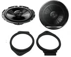 Vauxhall Adam, Astra, Insignia, Meriva, Mokka Pioneer TS-G1720F 16.5cm Front or Rear Door Speakers Upgrade Kit