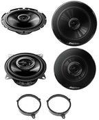 Toyota Yaris 1999 - 2005 Pioneer TS-G1720F + TS-G1020F Front Door / Top Dash Speakers Upgrade Kit