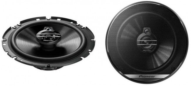 Toyota Models Pioneer TS-G1720F Front and Rear Speakers Upgrade Kit
