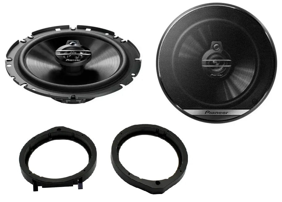 Honda Accord, Civic, Crosstour, CR-Z, Insight, Jazz Pioneer TS-G1730F Front Door Car Speakers Upgrade Kit