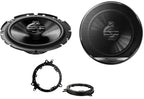 Toyota Models Pioneer TS-G1720F Front and Rear Speakers Upgrade Kit