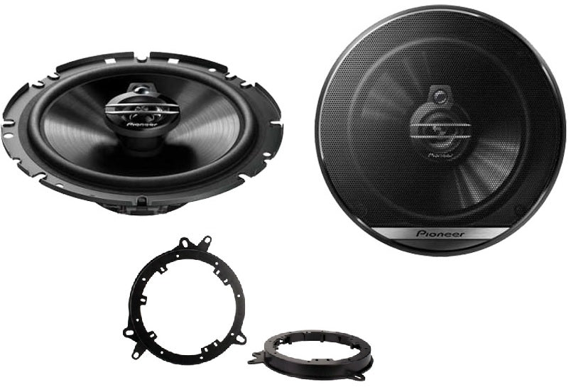 Toyota Models Pioneer TS-G1720F Front and Rear Speakers Upgrade Kit