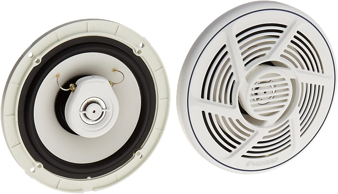 Pioneer TS-MR1640 6-1/2" 2-way 17cm 160 Watt Nautica Series Marine speakers