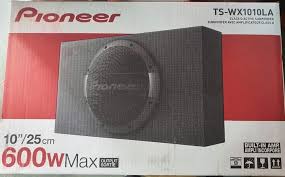 Pioneer TS-WX1010LA 25cm 10" 1200 watt Bass-Reflex Box with Active Subwoofer