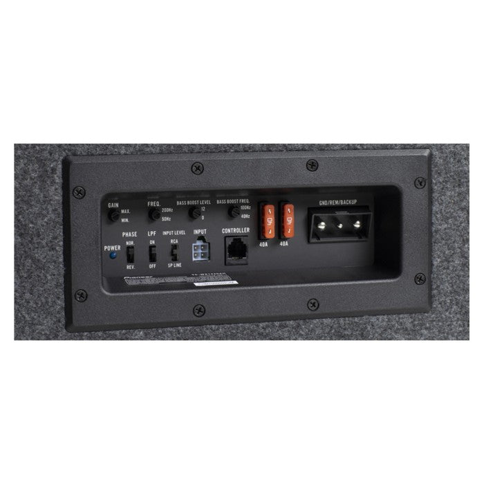 Pioneer TS-WX1220AH Twin 30cm 12" built-in Class-D amplifier 3000 watt Bass-Reflex Box with Active Subwoofers