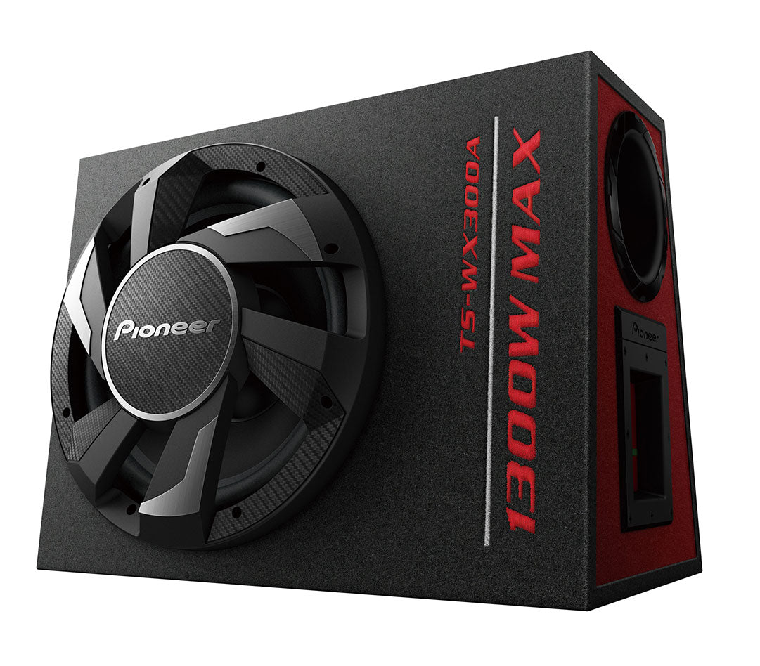 Pioneer TS-WX300A Sub Active Powered 12" 1300w Subwoofer Built in Amplifier 350w RMS