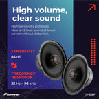Pioneer TS-Z65F 6.5" 17cm 330W 2 Way Coaxial full range Car Speakers