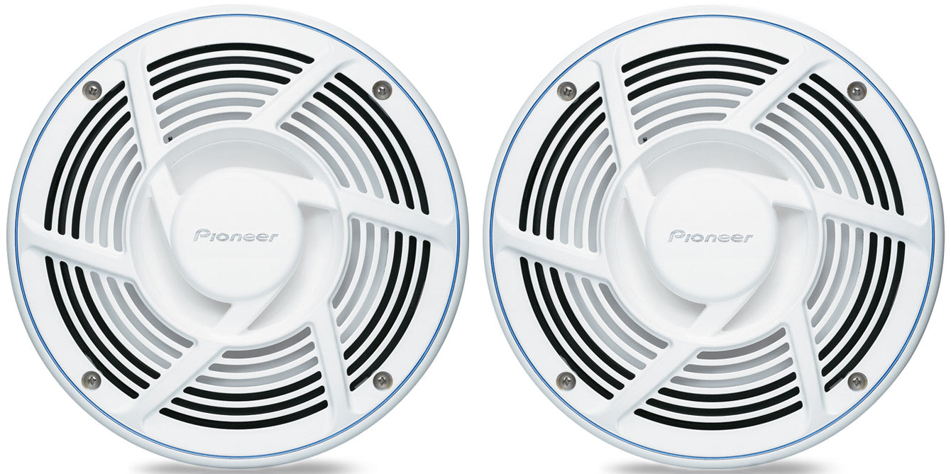 Pioneer TS-MR2040 8 inch 2-way 20cm 120Watt Nautica Series Marine speakers