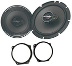 BMW E46, Mini R50/52/53 Models w/ Pioneer TS-A1671F 16.5cm 3-way Speakers 70W RMS 320W Peak