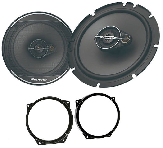 BMW E46, Mini R50/52/53 Models w/ Pioneer TS-A1671F 16.5cm 3-way Speakers 70W RMS 320W Peak