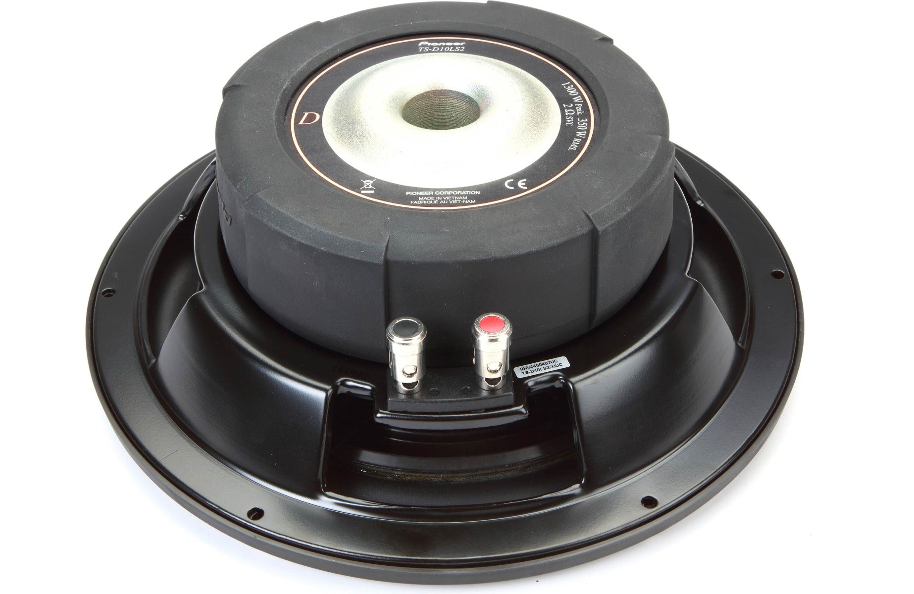 Pioneer TS-D10LS2 10"  25cm Dual 2 Ohm Shallow Mount Subwoofer 1300W