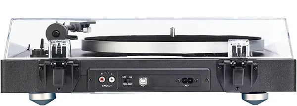 Mitchell Acoustics uStream TT2 Wireless Bluetooth Turntable Black Ash