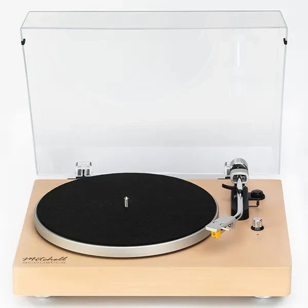 Mitchell Acoustics uStream TT2 Wireless Bluetooth Turntable Oak