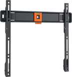 Vogel's TVM 1405 fixed TV wall bracket for 32-77 inch TVs, Max. 110 lbs (50 kg), Flat TV wall mount