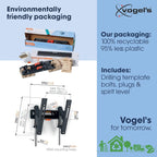 Vogels TVM 3215 TV (19-43") Tilting Black TV Wall Bracket