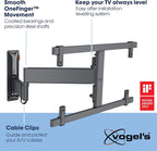 Vogels TVM 3665 TV (40-77") Double Arm Black Wall Bracket for OLED TV's