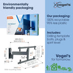 Vogels TVM 3665 TV (40-77") Double Arm Black Wall Bracket for OLED TV's