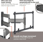 Vogels Elite TVM 5645 Black Full Motion TV Wall Bracket