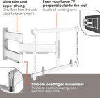 Vogels Elite TVM 5645 Black Full Motion TV Wall Bracket White