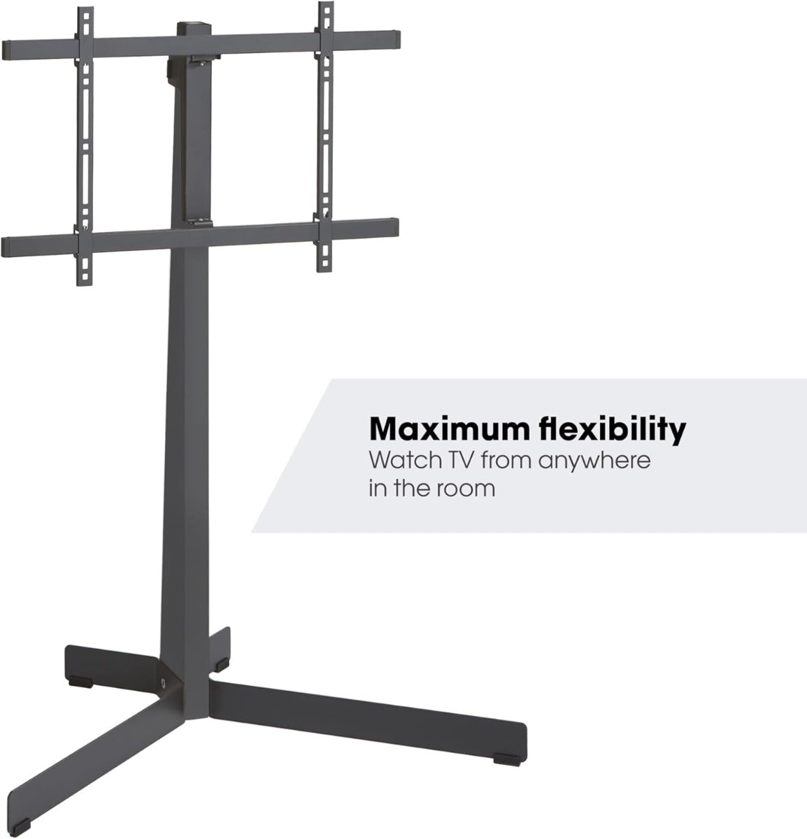 Vogel's TVS 3690 - TV floorstand  Mobile TV Cart with Shelf & Castors for Screens up to 60" (50kg)