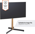 Vogel's TVS 3695B - TV floorstand  Mobile TV Cart with Shelf & Castors for Screens up to 60" (50kg)
