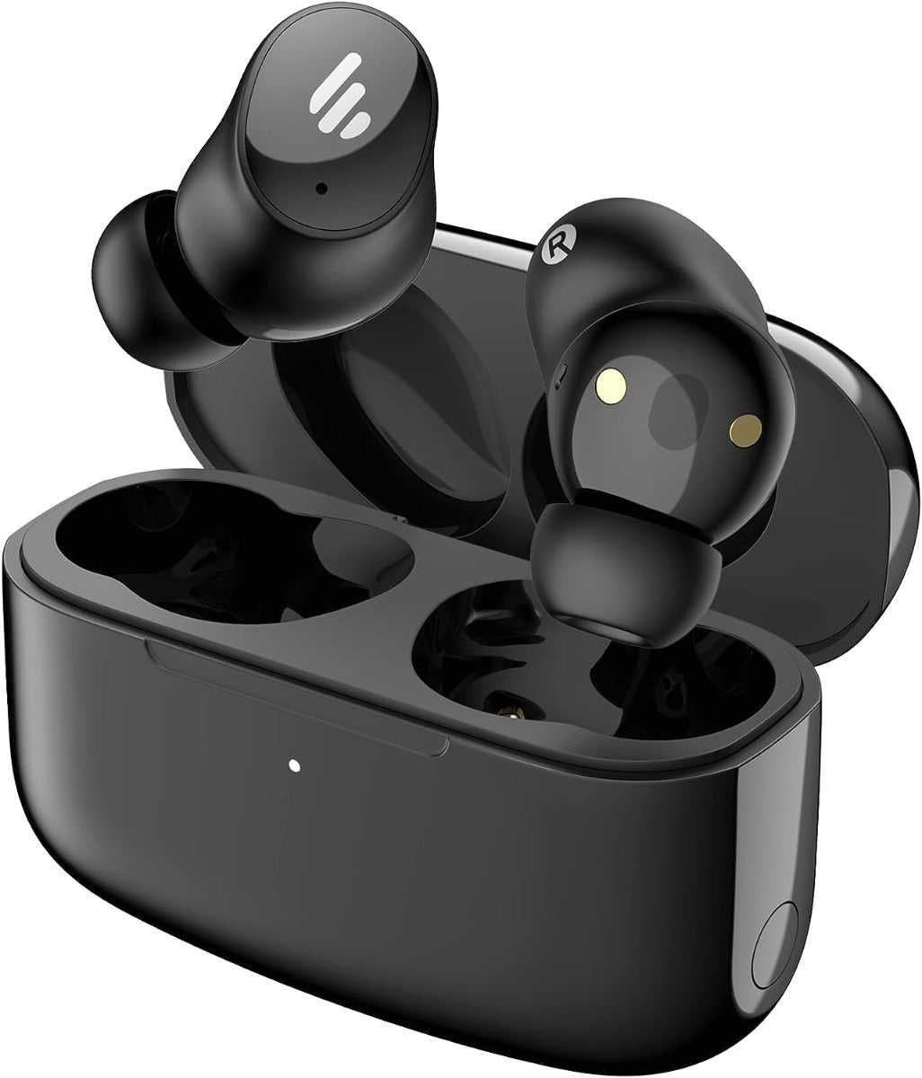 EDIFIER  NEW Upgraded TrueWireless™ Earbuds, 8 Hours Playtime, BT v5.0 aptX, IPX5 - Black