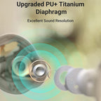 EDIFIER TWS1 Pro NEW Upgraded TrueWireless™ Earbuds, 8 Hours Playtime, BT v5.0 aptX, IPX5 - Ivory